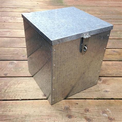 large metal enclosure box|boxes 50 50cm galvanized steel.